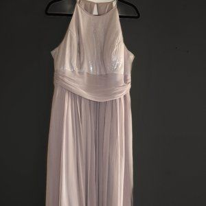 Pink Halter Maxi Dress